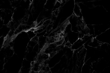 Black marble patterned texture background for design.