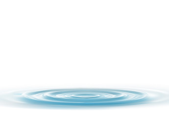 Fototapeta na wymiar Water splash and wave realistic on light background
