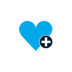 Isolated social media heart icon vector design