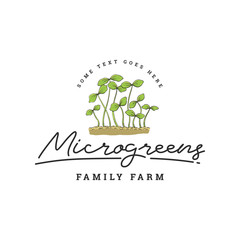 Green leaf or Plant Logo Template