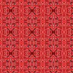 Dry patch of grass blades symmetrical pattern