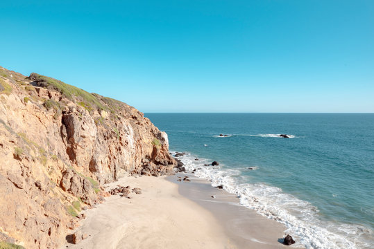 Cliffside California Beach Cove