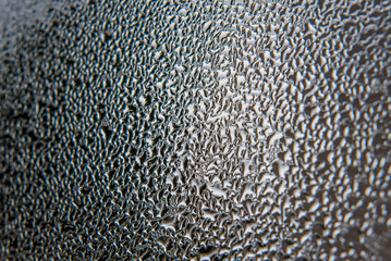 water drops on a surface