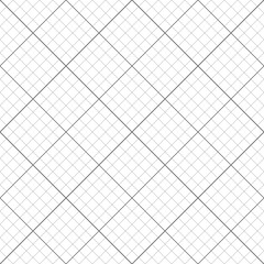 Geometric grid. Seamless fine abstract pattern with light diagonal lines. Modern background