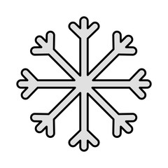 gray snowflake decoration merry christmas