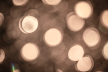 Obraz premium Bokeh golden yellow tones from light vintage