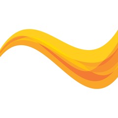 Dynamic texture orange background vector