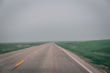 Midwest road to horizon