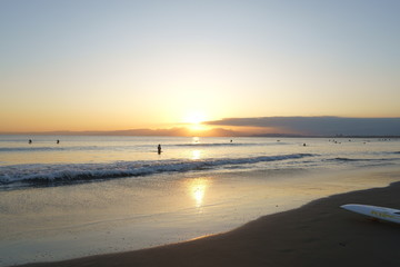 Fototapeta na wymiar Sunset beach 
