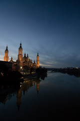 Obraz premium night city with its lights