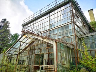 Lost Place Gewächshaus Botanischer Garten