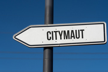 Ein Hinweis auf Citymaut