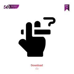 Obraz premium different smoke icon isolated on white background. Best modern. Graphic design, mobile application, user interface. Editable stroke. EPS10 format vector illustration