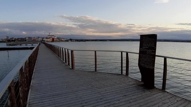 Lago di Lesina - Panoramica dal pontile