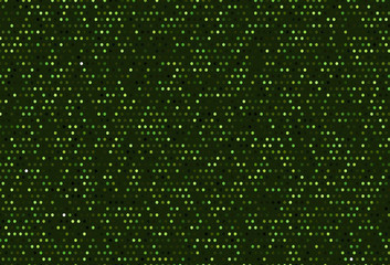 Dark Green vector template with circles.