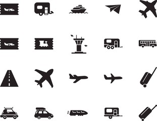 holiday vector icon set such as: front, navigation, sport, stop, ocean, terminal, ship, industry, race, map, start, template, life, controller, motion, art, control, express, bus, access, activity