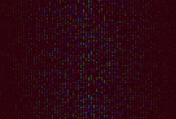 Light Multicolor vector template with circles.