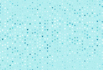 Light background with triangles.