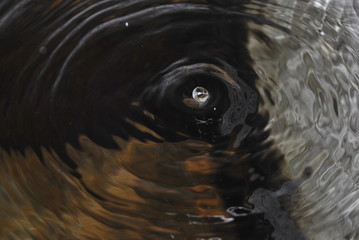 Water bubbles, abstract images for background 