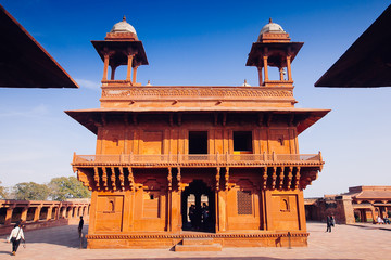 Fatehpur Sikri complex. Uttar Pradesh, India