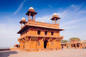 Fatehpur Sikri complex. Uttar Pradesh, India