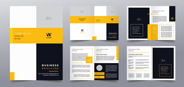 Business Brochure Pages Design Templates