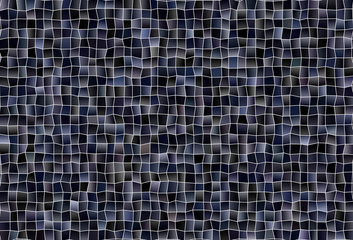 Fototapeta premium Dark Gray vector texture in rectangular style.