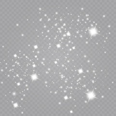 Glow light effect. Vector illustration. Christmas flash Concept.