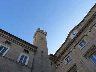Fototapeta na wymiar Atico campanile