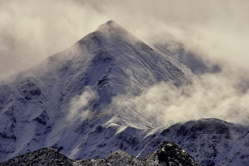 Fototapeta Polish mountains Tatry,  Jesien w Tatrach obraz