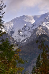 Polish mountains Tatry,  Jesien w Tatrach