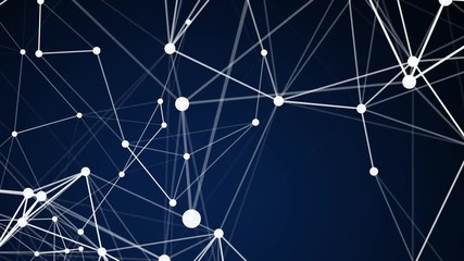 Plexus of abstract network connection background.