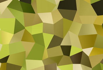 Light Green, Yellow vector layout with lines, rectangles.