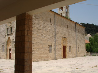 Church of Saidet et Talleh Deir El Qamar in mount Lebanon Middle east