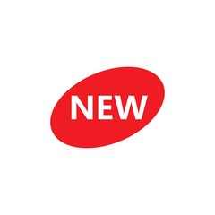 sign of new, banner vector concept illustration design 