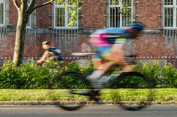 CYCLING RACE - The athlete's fight for victory