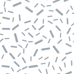 Light BLUE vector seamless, isometric template with repeated sticks. Glitter abstract illustration with colorful sticks. Texture for window blinds, curtains.