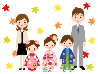 七五三7　家族