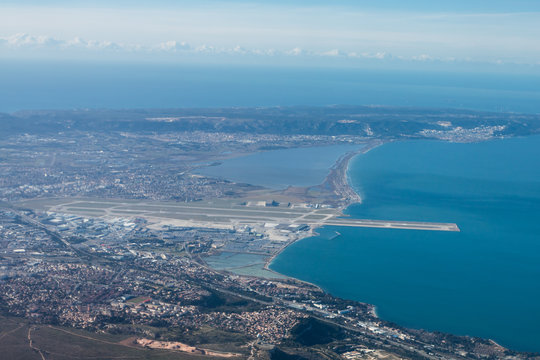 Vue a&eacute;rienne Marseille Marignane