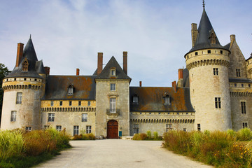 Fototapeta premium the castle of Sully Sur Loire
