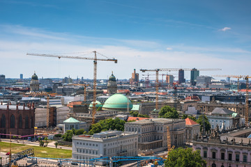Cityscape from the sightseeing platform on the Berlin Cathedral in Berlin © Sergey Kelin