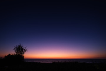 colours after sunset