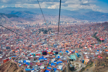 Seilbahn in La Paz