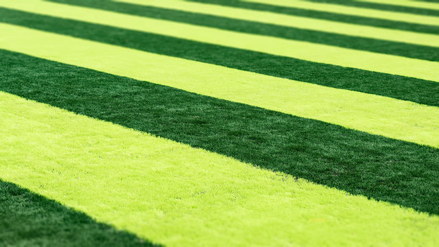 Football field  artificial grass