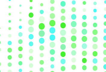 Light Green vector texture with disks.