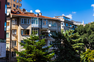 Fototapeta na wymiar houses in Istanbul Turkey