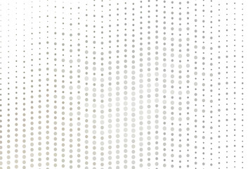 Light Gray vector pattern with spheres.