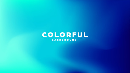 Colorful modern abstract background with neon gradient. Dynamic color flow poster, banner. Vector illustration.