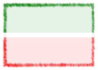 Border made with Tatarstan national flag.
