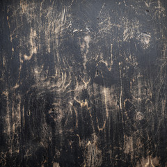 Wooden surface in the dark